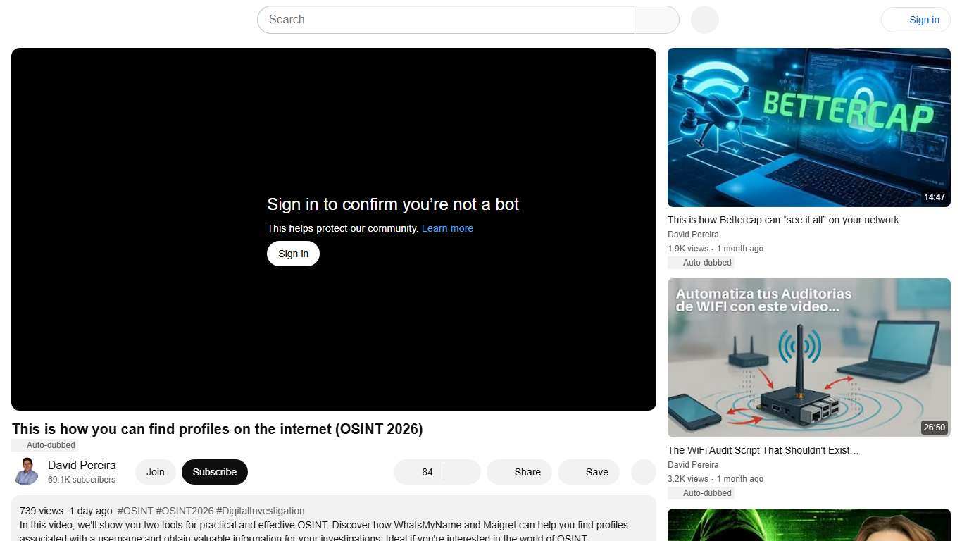 This is how you can find profiles on the internet (OSINT 2026) - YouTube